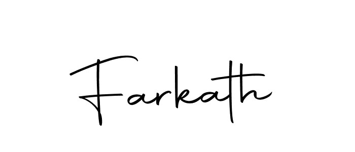 Here are the top 10 professional signature styles for the name Farkath. These are the best autograph styles you can use for your name. Farkath signature style 10 images and pictures png