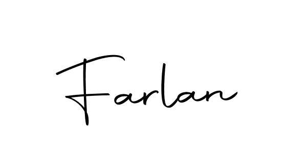 How to make Farlan name signature. Use Autography-DOLnW style for creating short signs online. This is the latest handwritten sign. Farlan signature style 10 images and pictures png