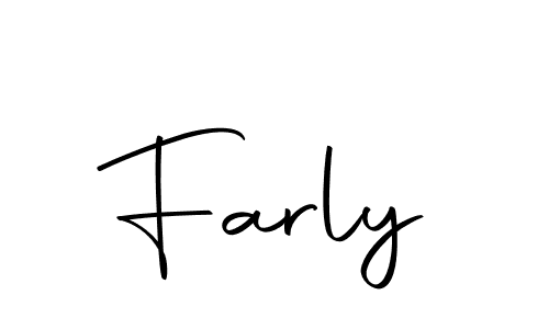 Create a beautiful signature design for name Farly. With this signature (Autography-DOLnW) fonts, you can make a handwritten signature for free. Farly signature style 10 images and pictures png