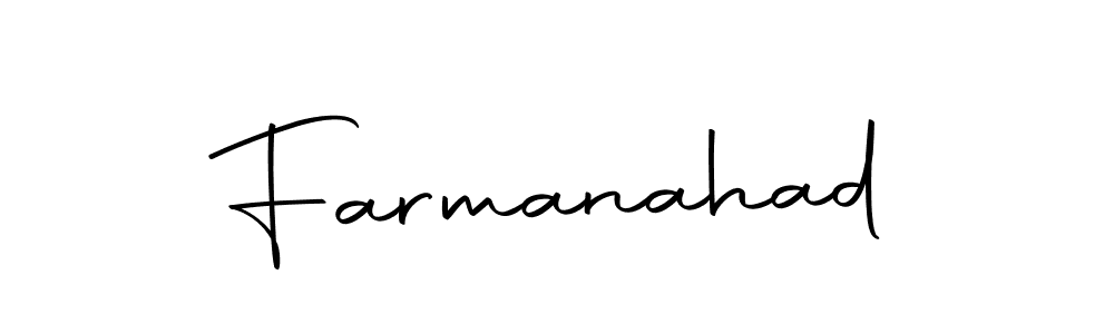The best way (Autography-DOLnW) to make a short signature is to pick only two or three words in your name. The name Farmanahad include a total of six letters. For converting this name. Farmanahad signature style 10 images and pictures png