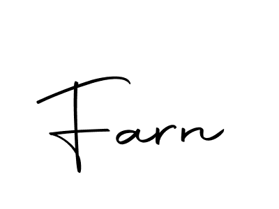 You should practise on your own different ways (Autography-DOLnW) to write your name (Farn) in signature. don't let someone else do it for you. Farn signature style 10 images and pictures png