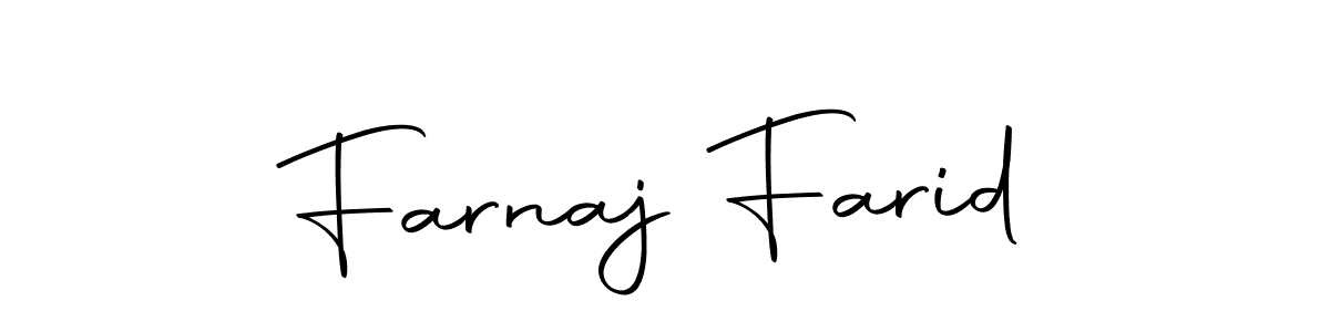 You should practise on your own different ways (Autography-DOLnW) to write your name (Farnaj Farid) in signature. don't let someone else do it for you. Farnaj Farid signature style 10 images and pictures png