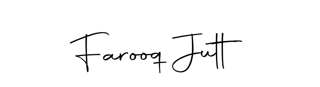 Farooq Jutt stylish signature style. Best Handwritten Sign (Autography-DOLnW) for my name. Handwritten Signature Collection Ideas for my name Farooq Jutt. Farooq Jutt signature style 10 images and pictures png