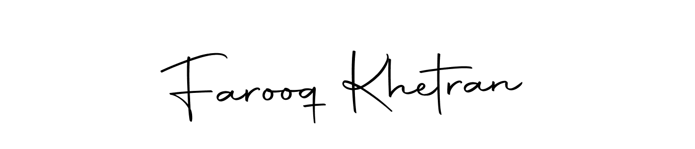 Make a short Farooq Khetran signature style. Manage your documents anywhere anytime using Autography-DOLnW. Create and add eSignatures, submit forms, share and send files easily. Farooq Khetran signature style 10 images and pictures png