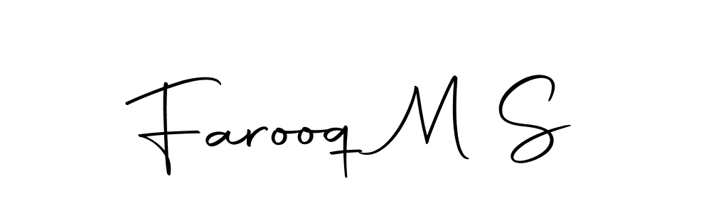 Autography-DOLnW is a professional signature style that is perfect for those who want to add a touch of class to their signature. It is also a great choice for those who want to make their signature more unique. Get Farooq M S name to fancy signature for free. Farooq M S signature style 10 images and pictures png