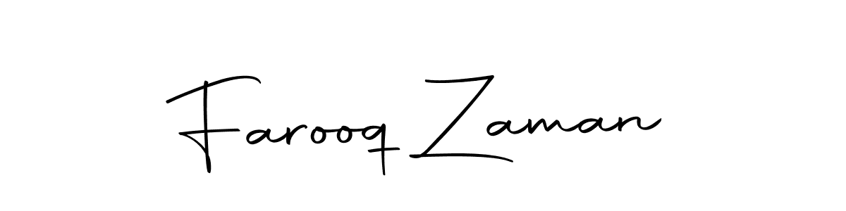 Design your own signature with our free online signature maker. With this signature software, you can create a handwritten (Autography-DOLnW) signature for name Farooq Zaman. Farooq Zaman signature style 10 images and pictures png