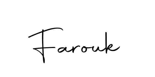 The best way (Autography-DOLnW) to make a short signature is to pick only two or three words in your name. The name Farouk include a total of six letters. For converting this name. Farouk signature style 10 images and pictures png