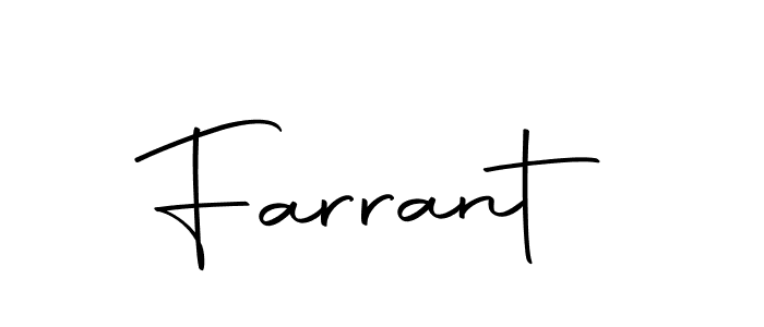 Farrant stylish signature style. Best Handwritten Sign (Autography-DOLnW) for my name. Handwritten Signature Collection Ideas for my name Farrant. Farrant signature style 10 images and pictures png