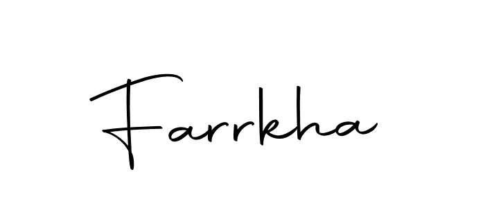 You can use this online signature creator to create a handwritten signature for the name Farrkha. This is the best online autograph maker. Farrkha signature style 10 images and pictures png