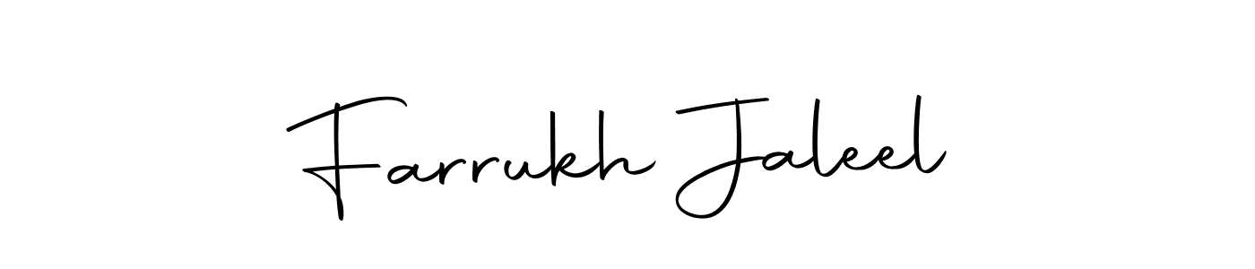 Once you've used our free online signature maker to create your best signature Autography-DOLnW style, it's time to enjoy all of the benefits that Farrukh Jaleel name signing documents. Farrukh Jaleel signature style 10 images and pictures png