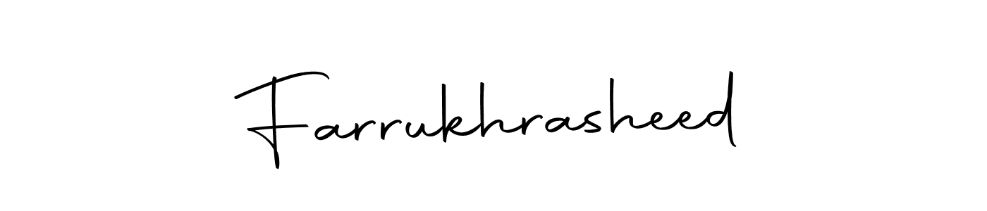 Here are the top 10 professional signature styles for the name Farrukhrasheed. These are the best autograph styles you can use for your name. Farrukhrasheed signature style 10 images and pictures png