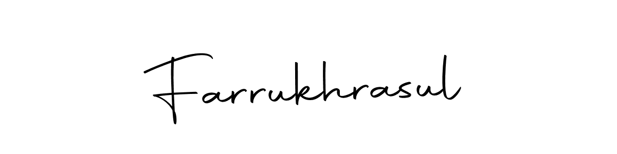 Also we have Farrukhrasul name is the best signature style. Create professional handwritten signature collection using Autography-DOLnW autograph style. Farrukhrasul signature style 10 images and pictures png