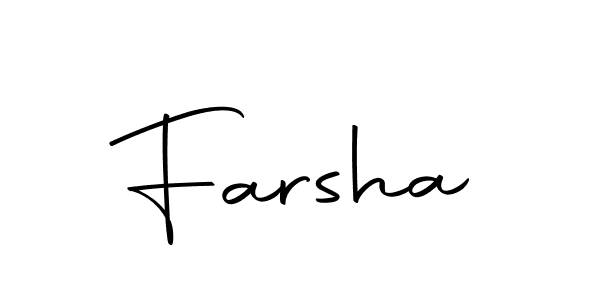 Autography-DOLnW is a professional signature style that is perfect for those who want to add a touch of class to their signature. It is also a great choice for those who want to make their signature more unique. Get Farsha name to fancy signature for free. Farsha signature style 10 images and pictures png