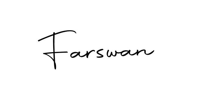 This is the best signature style for the Farswan name. Also you like these signature font (Autography-DOLnW). Mix name signature. Farswan signature style 10 images and pictures png