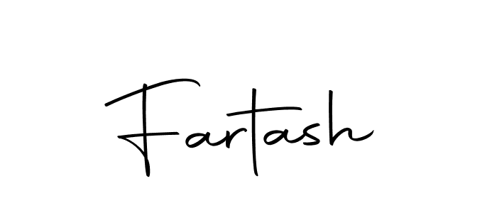 Create a beautiful signature design for name Fartash. With this signature (Autography-DOLnW) fonts, you can make a handwritten signature for free. Fartash signature style 10 images and pictures png