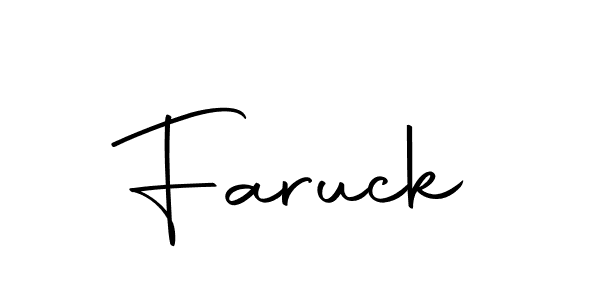 You can use this online signature creator to create a handwritten signature for the name Faruck. This is the best online autograph maker. Faruck signature style 10 images and pictures png