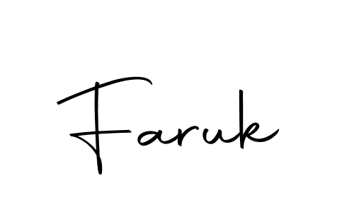 if you are searching for the best signature style for your name Faruk. so please give up your signature search. here we have designed multiple signature styles  using Autography-DOLnW. Faruk signature style 10 images and pictures png