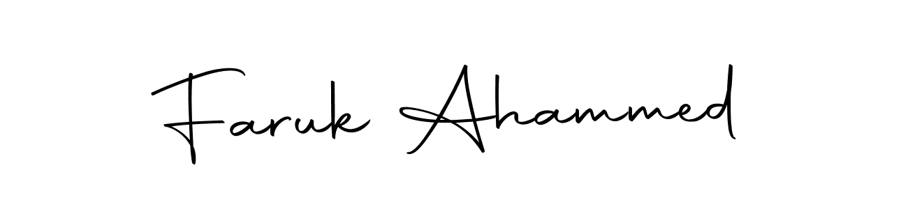 Also You can easily find your signature by using the search form. We will create Faruk Ahammed name handwritten signature images for you free of cost using Autography-DOLnW sign style. Faruk Ahammed signature style 10 images and pictures png