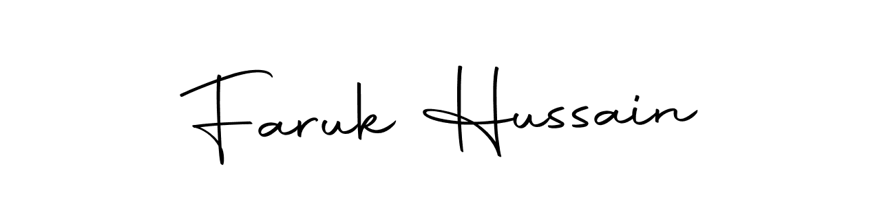 How to make Faruk Hussain signature? Autography-DOLnW is a professional autograph style. Create handwritten signature for Faruk Hussain name. Faruk Hussain signature style 10 images and pictures png