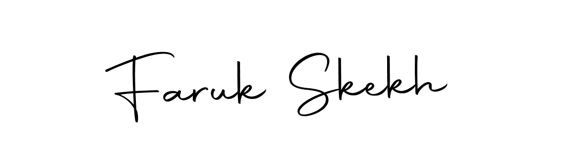 Make a short Faruk Skekh signature style. Manage your documents anywhere anytime using Autography-DOLnW. Create and add eSignatures, submit forms, share and send files easily. Faruk Skekh signature style 10 images and pictures png