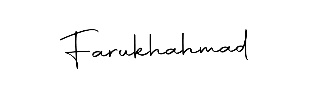 How to make Farukhahmad signature? Autography-DOLnW is a professional autograph style. Create handwritten signature for Farukhahmad name. Farukhahmad signature style 10 images and pictures png