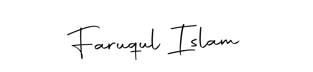 Make a beautiful signature design for name Faruqul Islam. With this signature (Autography-DOLnW) style, you can create a handwritten signature for free. Faruqul Islam signature style 10 images and pictures png