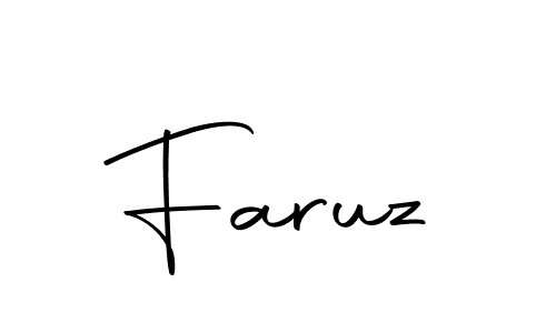 Make a beautiful signature design for name Faruz. Use this online signature maker to create a handwritten signature for free. Faruz signature style 10 images and pictures png