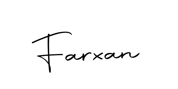 Design your own signature with our free online signature maker. With this signature software, you can create a handwritten (Autography-DOLnW) signature for name Farxan. Farxan signature style 10 images and pictures png