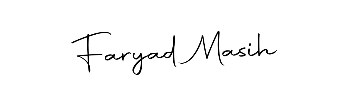 Also we have Faryad Masih name is the best signature style. Create professional handwritten signature collection using Autography-DOLnW autograph style. Faryad Masih signature style 10 images and pictures png