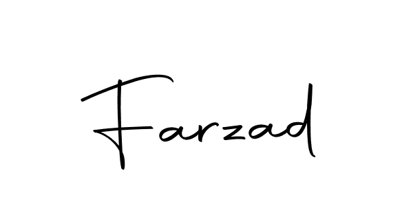 Make a beautiful signature design for name Farzad. With this signature (Autography-DOLnW) style, you can create a handwritten signature for free. Farzad signature style 10 images and pictures png