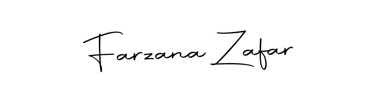 It looks lik you need a new signature style for name Farzana Zafar. Design unique handwritten (Autography-DOLnW) signature with our free signature maker in just a few clicks. Farzana Zafar signature style 10 images and pictures png