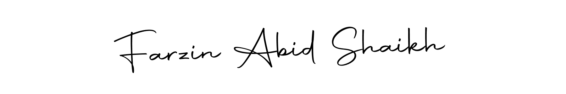 This is the best signature style for the Farzin Abid Shaikh name. Also you like these signature font (Autography-DOLnW). Mix name signature. Farzin Abid Shaikh signature style 10 images and pictures png