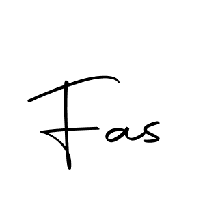 The best way (Autography-DOLnW) to make a short signature is to pick only two or three words in your name. The name Fas include a total of six letters. For converting this name. Fas signature style 10 images and pictures png