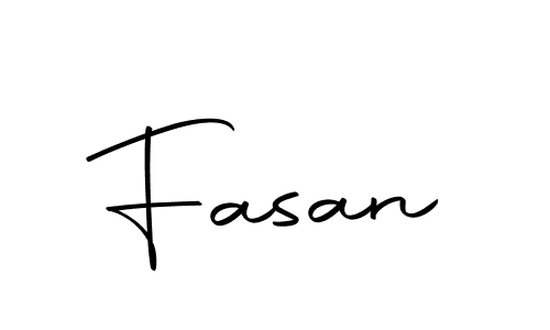 Make a beautiful signature design for name Fasan. Use this online signature maker to create a handwritten signature for free. Fasan signature style 10 images and pictures png