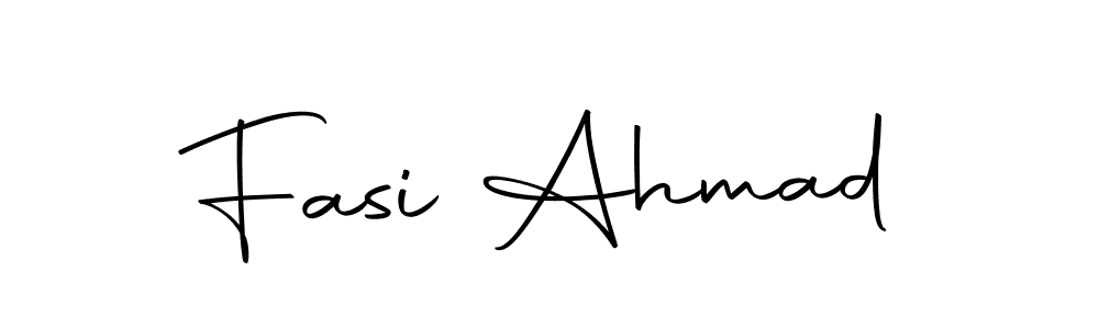 Similarly Autography-DOLnW is the best handwritten signature design. Signature creator online .You can use it as an online autograph creator for name Fasi Ahmad. Fasi Ahmad signature style 10 images and pictures png