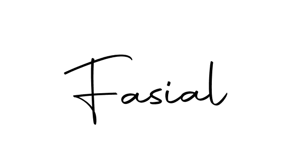 Fasial stylish signature style. Best Handwritten Sign (Autography-DOLnW) for my name. Handwritten Signature Collection Ideas for my name Fasial. Fasial signature style 10 images and pictures png