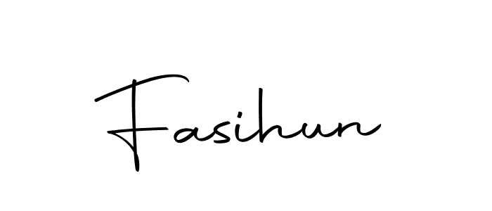 Also we have Fasihun name is the best signature style. Create professional handwritten signature collection using Autography-DOLnW autograph style. Fasihun signature style 10 images and pictures png