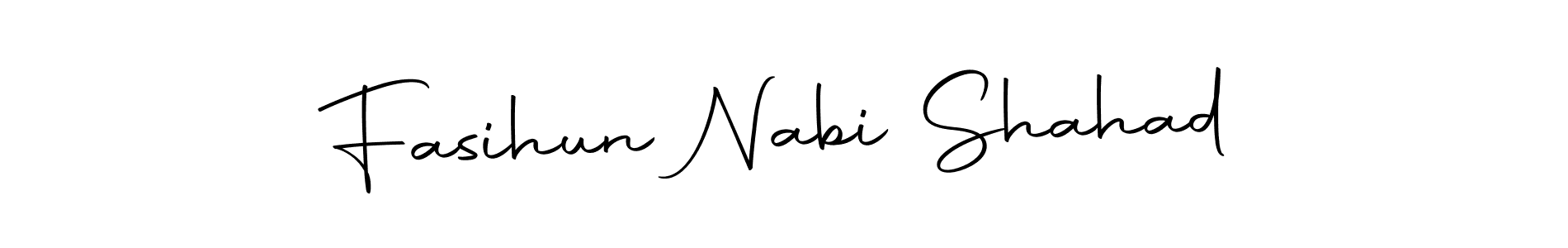 Make a beautiful signature design for name Fasihun Nabi Shahad. With this signature (Autography-DOLnW) style, you can create a handwritten signature for free. Fasihun Nabi Shahad signature style 10 images and pictures png