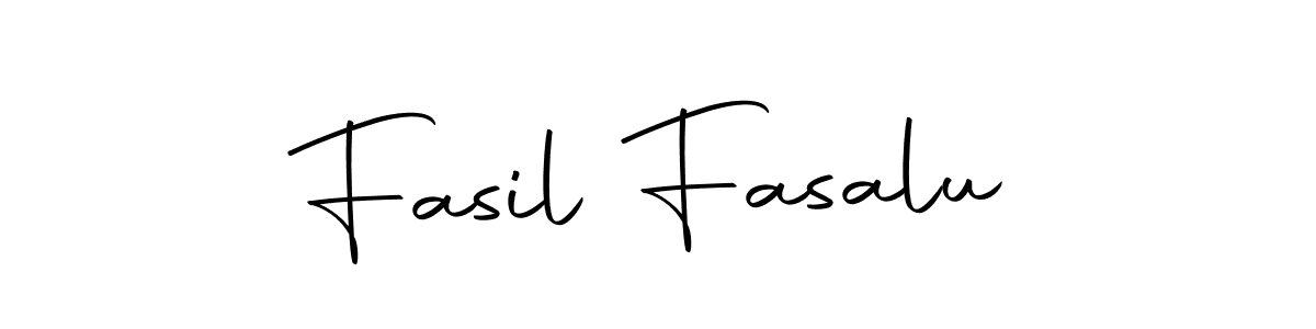 Make a beautiful signature design for name Fasil Fasalu. With this signature (Autography-DOLnW) style, you can create a handwritten signature for free. Fasil Fasalu signature style 10 images and pictures png