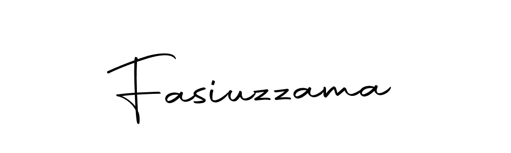 Use a signature maker to create a handwritten signature online. With this signature software, you can design (Autography-DOLnW) your own signature for name Fasiuzzama. Fasiuzzama signature style 10 images and pictures png