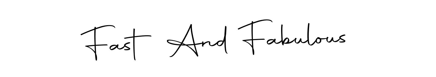It looks lik you need a new signature style for name Fast And Fabulous. Design unique handwritten (Autography-DOLnW) signature with our free signature maker in just a few clicks. Fast And Fabulous signature style 10 images and pictures png