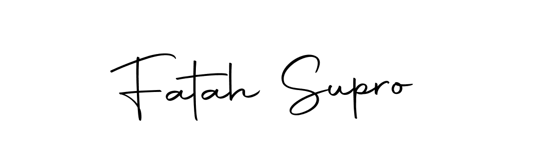 Make a beautiful signature design for name Fatah Supro. With this signature (Autography-DOLnW) style, you can create a handwritten signature for free. Fatah Supro signature style 10 images and pictures png