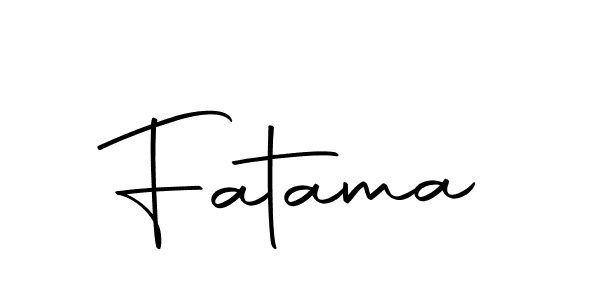 You should practise on your own different ways (Autography-DOLnW) to write your name (Fatama) in signature. don't let someone else do it for you. Fatama signature style 10 images and pictures png