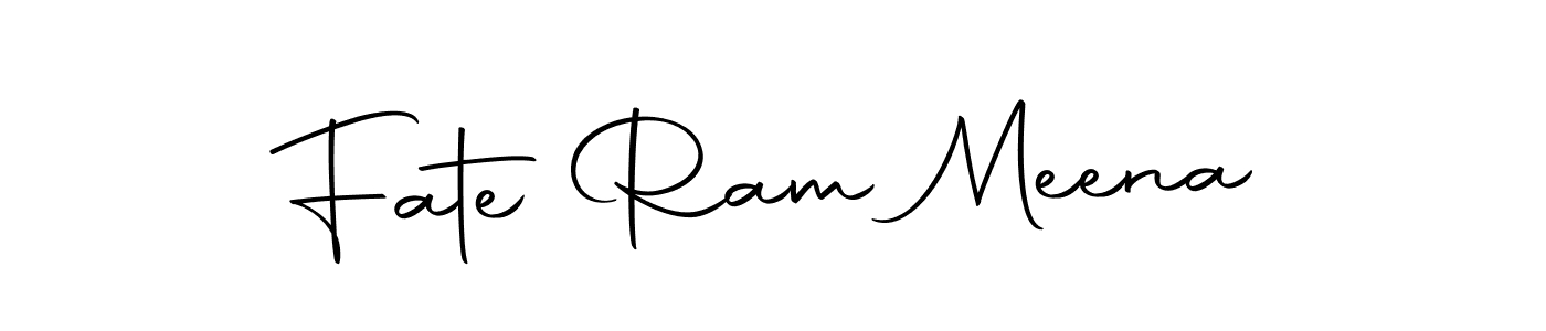 Make a beautiful signature design for name Fate Ram Meena. With this signature (Autography-DOLnW) style, you can create a handwritten signature for free. Fate Ram Meena signature style 10 images and pictures png
