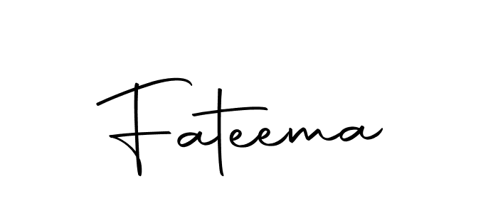 Make a beautiful signature design for name Fateema. Use this online signature maker to create a handwritten signature for free. Fateema signature style 10 images and pictures png