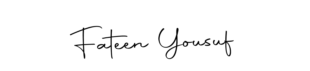 The best way (Autography-DOLnW) to make a short signature is to pick only two or three words in your name. The name Fateen Yousuf include a total of six letters. For converting this name. Fateen Yousuf signature style 10 images and pictures png