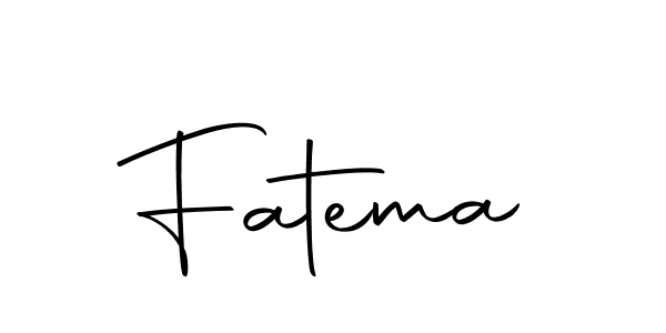 Create a beautiful signature design for name Fatema. With this signature (Autography-DOLnW) fonts, you can make a handwritten signature for free. Fatema signature style 10 images and pictures png