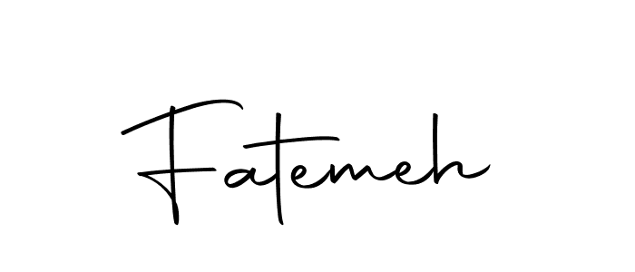 Make a beautiful signature design for name Fatemeh. Use this online signature maker to create a handwritten signature for free. Fatemeh signature style 10 images and pictures png