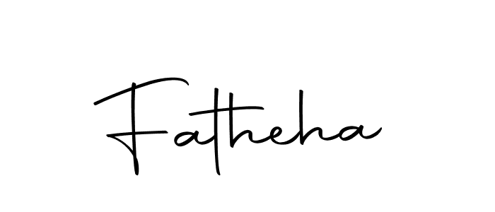 Use a signature maker to create a handwritten signature online. With this signature software, you can design (Autography-DOLnW) your own signature for name Fatheha. Fatheha signature style 10 images and pictures png