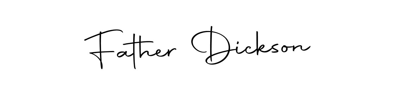 Father Dickson stylish signature style. Best Handwritten Sign (Autography-DOLnW) for my name. Handwritten Signature Collection Ideas for my name Father Dickson. Father Dickson signature style 10 images and pictures png